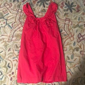 Red women’s dress size 0